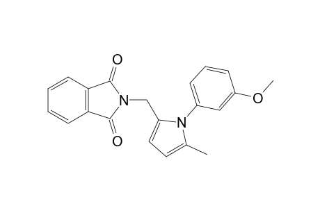 2-{[1-(3-Methoxyphenyl)-5-methyl-1H-pyrrol-2-yl]methyl}-1H-isoindole-1,3(2H)-dione