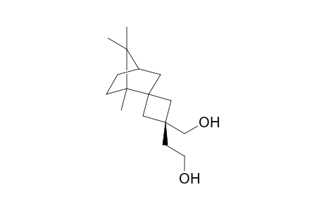 2-[3'-(Hydroxymethyl)-1,7,7-trimethylspiro[bicyclo[2.2.1]heptane-2,1'-cyclobutan]-3'-yl]ethanol