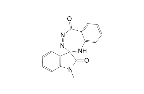 1'-Methylspiro[1,3,4-benzotriazepine-2,3'-indole]-2',5(1H,1'H)-dione