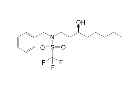(S)-1-(N-Benzyl-N-trifluoromethanesulfonamido)octan-3-ol