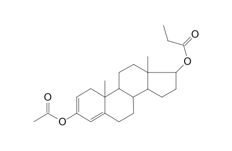 Testosterone propionate enol AC