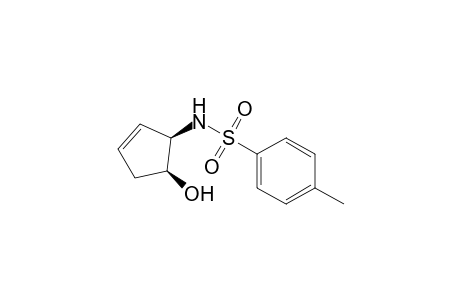 4(S)-Hydroxy-3(R)-p-toluenesulfonamidocyclopent-1-ene