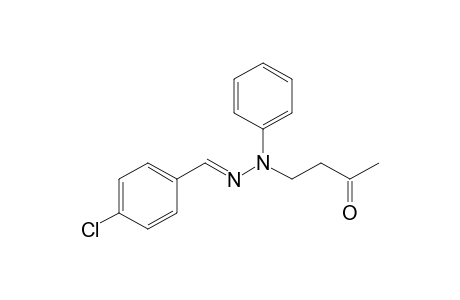 4-[N'-(4-Chlorobenzylidene)-N-phenylhydrazino]butan-2-one