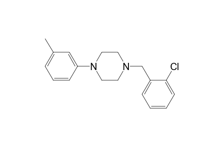 1-(2-Chlorobenzyl)-4-(3-methylphenyl)piperazine