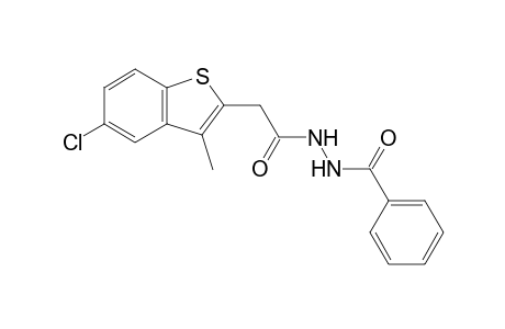 1-benzoyl-2-[(5-chloro-3-methylbenzo[b]thien-2-yl)acetyl]hydrazine