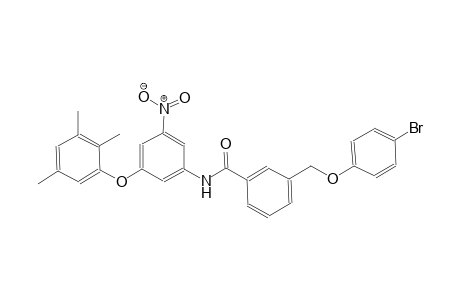 3-[(4-bromophenoxy)methyl]-N-[3-nitro-5-(2,3,5-trimethylphenoxy)phenyl]benzamide