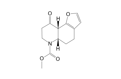 9-OXO-5,5A,7,8,9,9A-HEXAHYDRO-4H-FURO-[2,3-F]-QUINOLINE-6-CARBOXYLIC-ACID-METHYLESTER