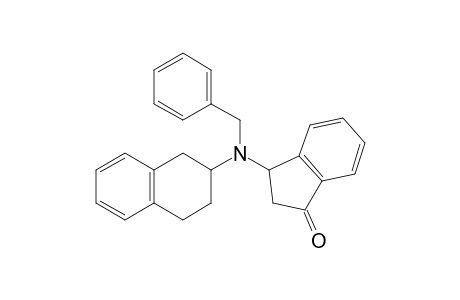 3-[Benyl(1,2,3,4-tetrahydro-2-naphthalenyl)amino]-1-indanone