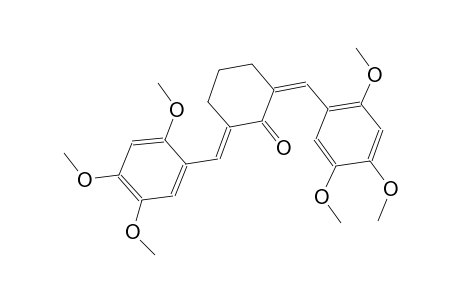 (2Z,6E)-2,6-bis(2,4,5-trimethoxybenzylidene)cyclohexanone