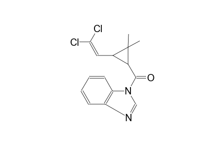 1H-benzimidazole, 1-[[3-(2,2-dichloroethenyl)-2,2-dimethylcyclopropyl]carbonyl]-