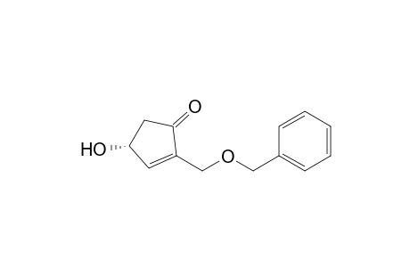 2-Cyclopenten-1-one, 4-hydroxy-2-[(phenylmethoxy)methyl]-, (R)-