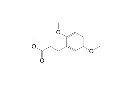 Benzenepropanoic acid, 2,5-dimethoxy-, methyl ester