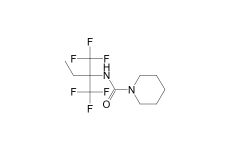 N-[1,1-bis(trifluoromethyl)propyl]-1-piperidinecarboxamide