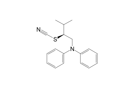 (S)-N,N-Diphenyl-1-amino-3-methyl-2-thiocyanobutane