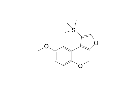 4-(2',5'-Dimethoxyphenyl)-3-(trimethylsilyl)furan