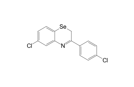 3-(4'-Chlorophenyl)-6-chloro-2H-1,4-benzoselenazine