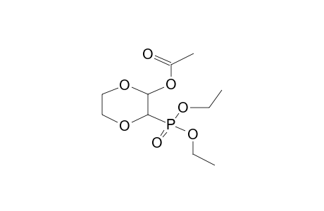 DIETHYL [3-ACETOXY-2-(1,4-DIOXANYL)]PHOSPHONATE