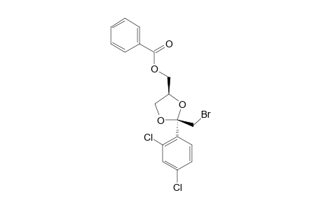 CIS-{2-(2,4-DICHLOROPHENYL)-2-BrOMOMETHYL-(1,3-DIOXOLAN-4-YL)}-METHYL-BENZOATE