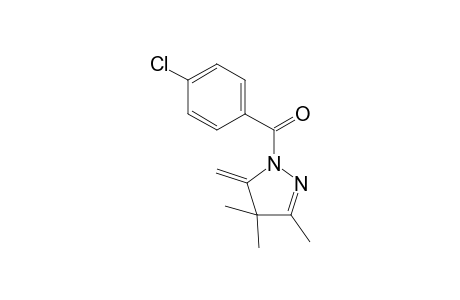 (4-chlorophenyl)-(3,4,4-trimethyl-5-methylene-1-pyrazolyl)methanone