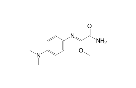 1-carbamoyl-N-(p-dimethylaminophenyl)formimidic acid, methyl ester