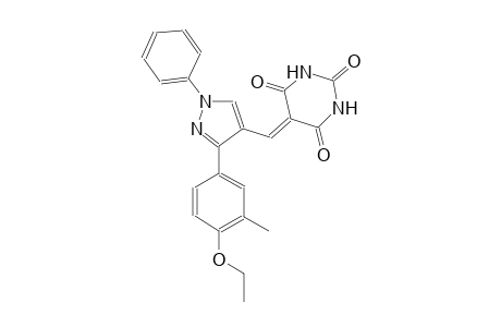 5-{[3-(4-ethoxy-3-methylphenyl)-1-phenyl-1H-pyrazol-4-yl]methylene}-2,4,6(1H,3H,5H)-pyrimidinetrione