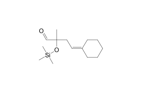 4-cyclohexylidene-2-methyl-2-(trimethylsiloxy)butan-1-one