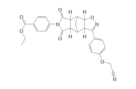 ethyl 4-((3aS,4S,4aR,7aS,8S,8aS)-3-(4-(cyanomethoxy)phenyl)-5,7-dioxo-4a,5,7,7a,8,8a-hexahydro-3aH-4,8-methanoisoxazolo[4,5-f]isoindol-6(4H)-yl)benzoate