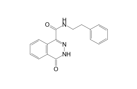 1-Phthalazinecarboxamide, 3,4-dihydro-4-oxo-N-(2-phenylethyl)-