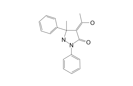 4-ACETYL-5-METHYL-2,5-DIPHENYLPYRAZOLIDIN-3-ONE;FORM_E