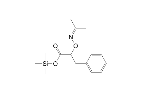 Trimethylsilyl 2-isopropylideneaminoxy-3-phenylpropanoate