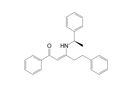 (Z)-1,5-diphenyl-3-[[(1R)-1-phenylethyl]amino]-2-penten-1-one