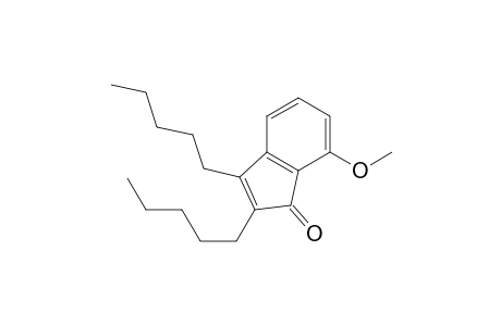 2,3-Dipentyl-7-methoxyindenone