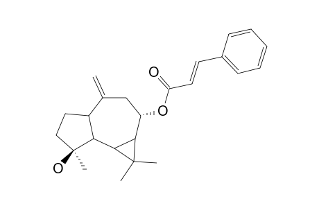 GUAYULIN-C;4-BETA-HYDROXY-8-ALPHA-PARA-CINNAMOYLOXY-AROMADENDRENE