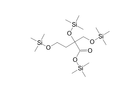 Butanoic acid, 2,4-bis[(trimethylsilyl)oxy]-2-[[(trimethylsilyl)oxy]methyl]-, trimethylsilyl ester