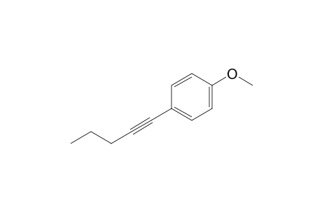 1-Methoxy-4-pent-1-ynyl-benzene
