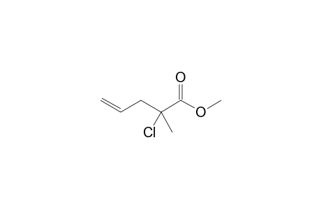 Methyl 2-methyl-2-chloro-4-pentenoate