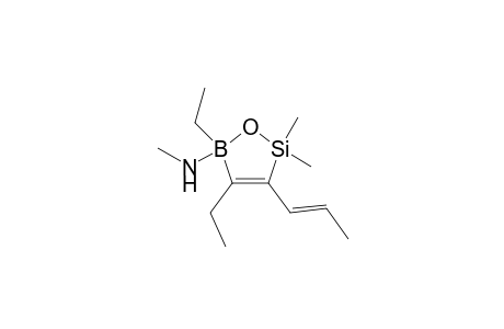 5-Methylamine-[4,5-diethyl-2,5-dihydro-3-isopropenyl-2,2-dimethyl-1,2,5-oxasilaborole]