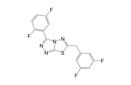 [1,2,4]triazolo[3,4-b][1,3,4]thiadiazole, 3-(2,5-difluorophenyl)-6-[(3,5-difluorophenyl)methyl]-