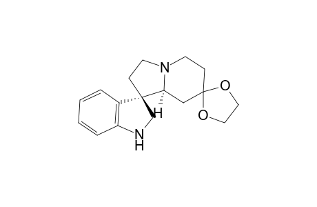 (3'S,8a-alpha)-7-Oxoindolizidine-1-spiro-3'-indoline Ethylene Acetal isomer
