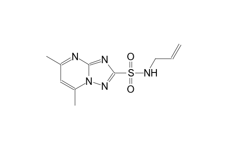 5,7-Dimethyl-[1,2,4]triazolo[1,5-a]pyrimidine-2-sulfonic acid allylamide