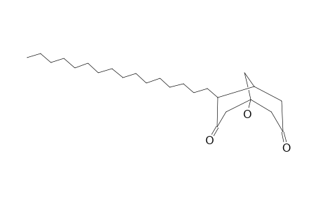 (-)-endo-4-Hexadecyl-1-hydroxybicyclo[3.3.1]nonane-3,7-dione