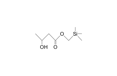 3-Hydroxy-butanoic acid, (trimethylsilyl)-methyl ester