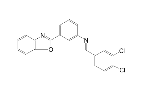 benzenamine, 3-(2-benzoxazolyl)-N-[(E)-(3,4-dichlorophenyl)methylidene]-