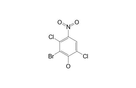 2-BrOMO-3,6-DICHLORO-4-NITROPHENOL