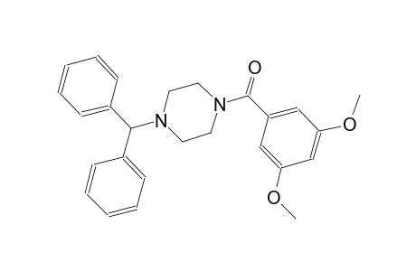 1-benzhydryl-4-(3,5-dimethoxybenzoyl)piperazine