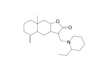 3-(2-Ethyl-piperidin-1-ylmethyl)-8a-methyl-5-methylene-decahydro-naphtho[2,3-b]furan-2-one