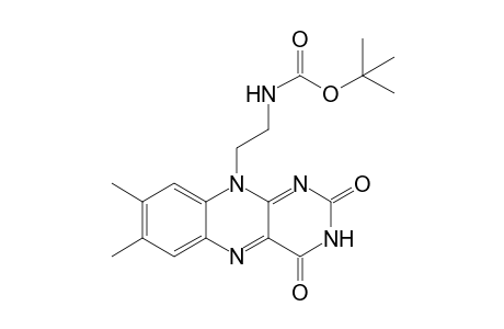 10-[2-({[(tert-Butyl)oxy]carbonyl}amino)ethyl]-7,8-dimethyl-[3H,10H]benzo[g]pteridine-2,4-dione