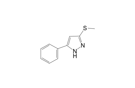 3-(Methylsulfanyl)-5-phenyl-1H-pyrazole