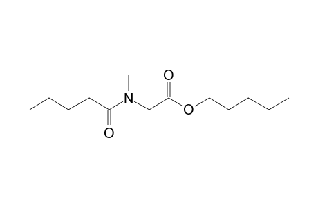 Sarcosine, N-valeryl-, pentyl ester