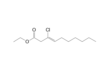 (Z)-3-chloro-3-decenoic acid ethyl ester